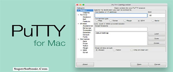 putty software download for mac